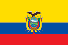 Flagge Ekuador